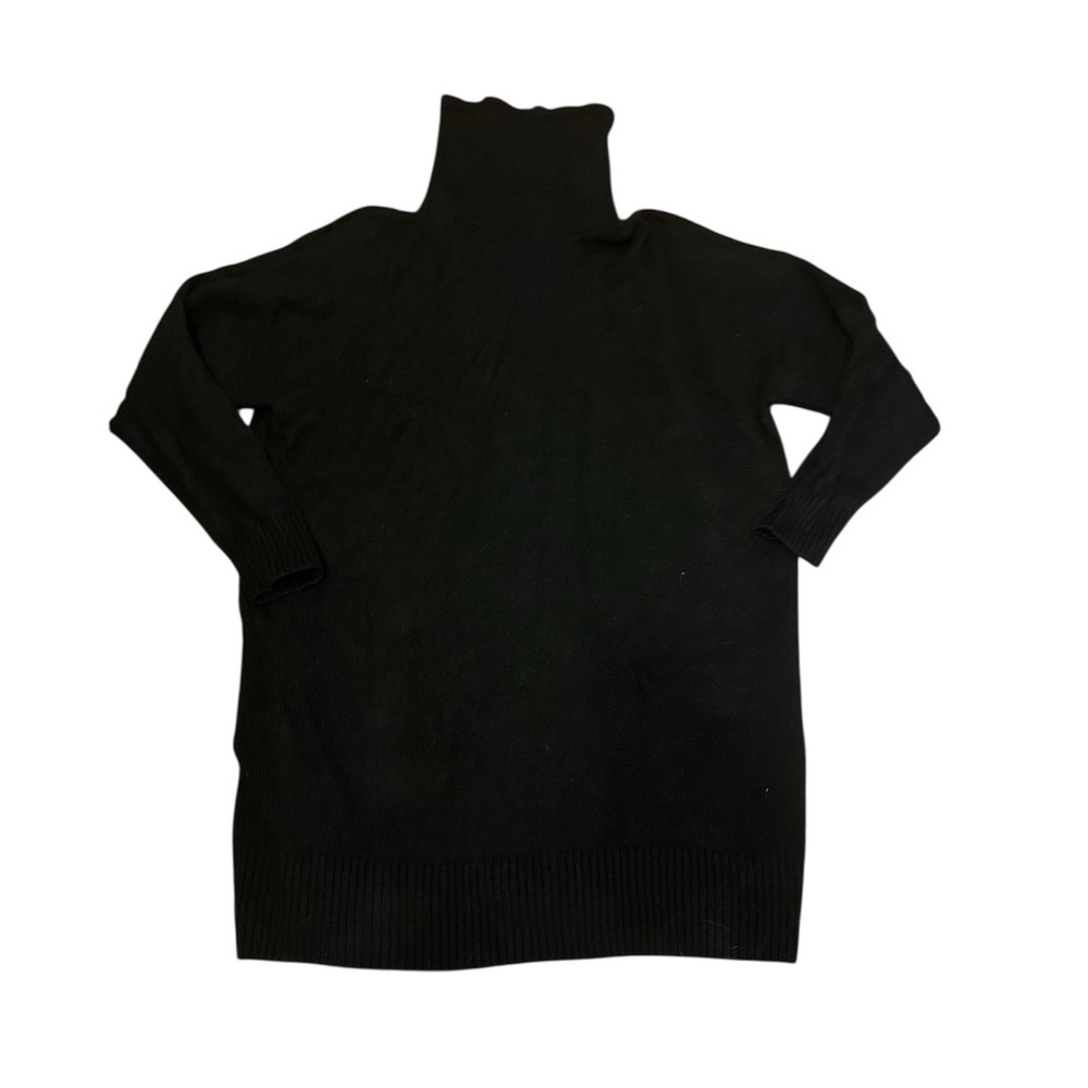 GAP Classic Black Turtleneck Sweater Dress